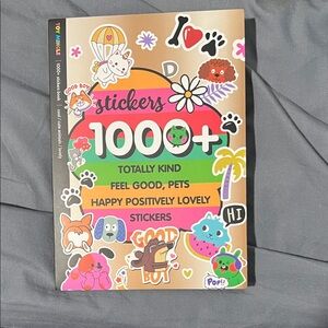 Colorful Sticker Book with 1000+ Designs